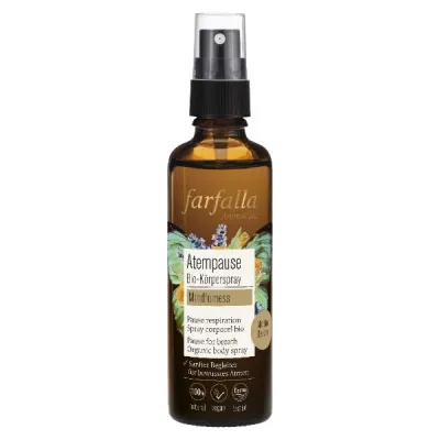 Farfalla Organic Body Spray Bernafas Jeda 75 ml