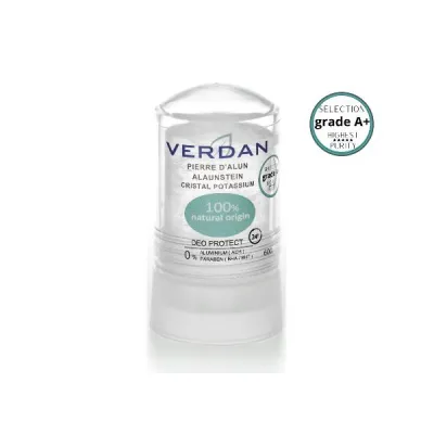 Verdan明矾石级A+天然生态除臭剂60 g