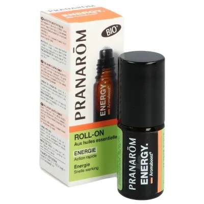 Pranarom aromaboost roll-on energi organik 5 ml