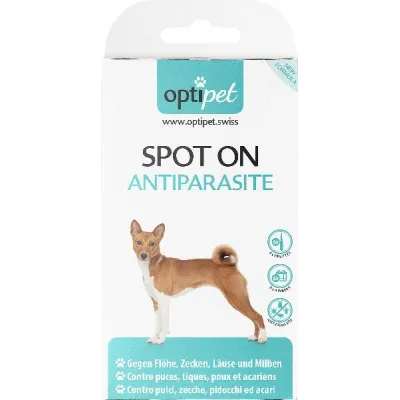 Antiparazit köpeklerinde optipet noktası 6 x 1.5 ml