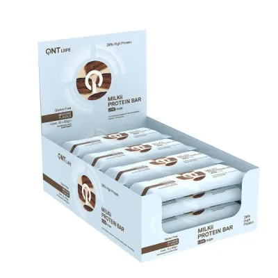 QNT蛋白质牛奶28％低糖布朗尼12 x 60 g