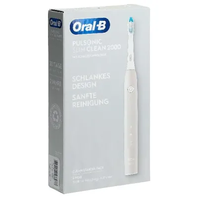 Oral-B (pi-aps) Pulsonic ramping bersih 2000 abu-abu