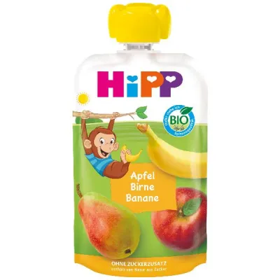 Hipp Hippis Elma Armut Muz BTL 100 G