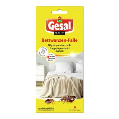 GESAL Պաշտպանեք մահճակալի Bug Trap 2 x 2 հատ