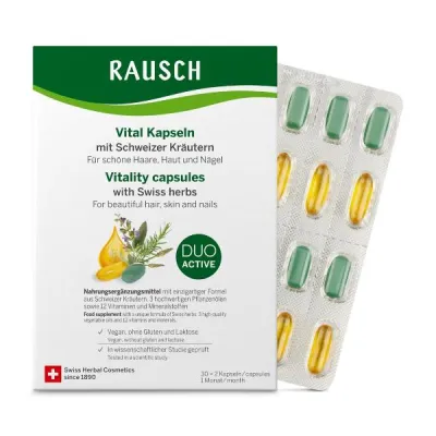 Rausch Vital Capsules瑞士草药60 PC