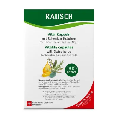 Rausch Vital Caps瑞士草药3 x 60 pcs