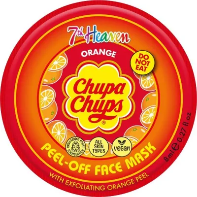 מסכת פיל-אוף גן ה -7 Chupa Chups כתום 8 מ