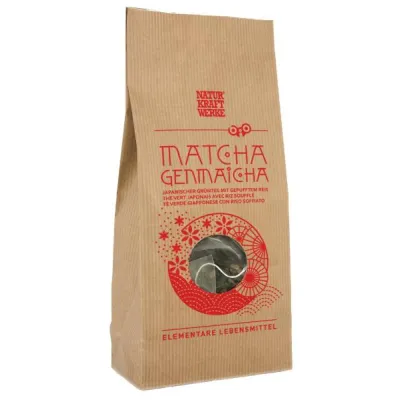 Pembangkit Listrik Alami Matcha Genmai Bio/KBA 20 x 2,5 g