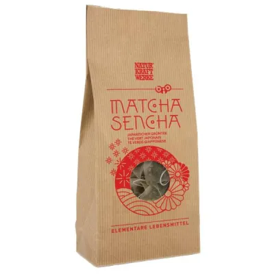 Usinas de energia natural matcha Sencha bio 20 btl 2,5 g