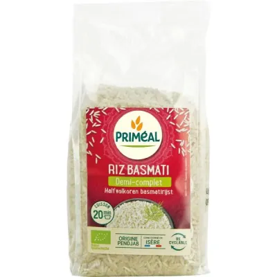 Primeal Reis Basmati Halfvollkorn BTL 500 G