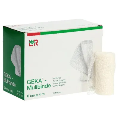 Gewa Mullbinde 6cmx4m 20 pcs