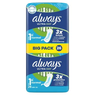 ALWAYS Ultra Pad Normal BigPack (n) 26 Pcs