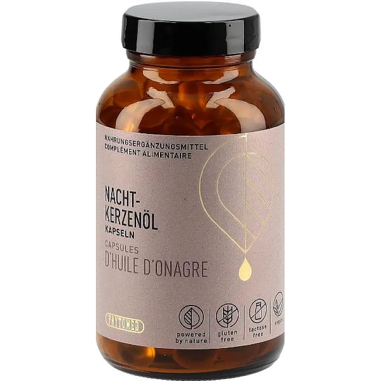 PHYTOMED Evening Primrose Oil Capsules Glass 200 pcs