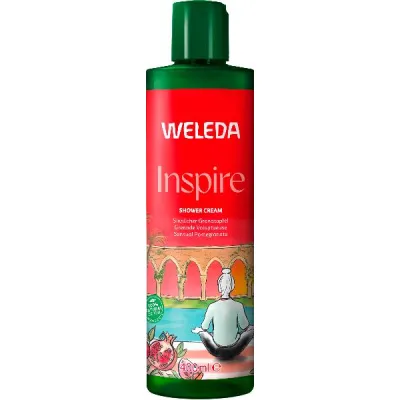 Weleda shower cream inspire delima fl 400 ml