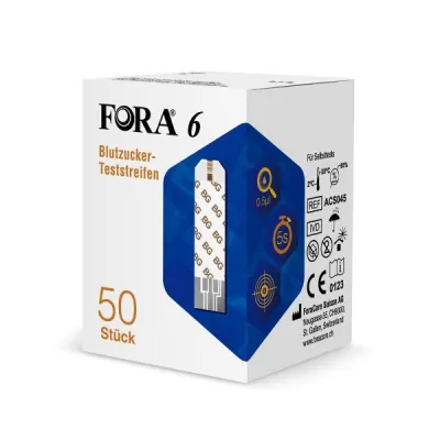 Tiras de prueba de diamantes de Fora 50 pcs