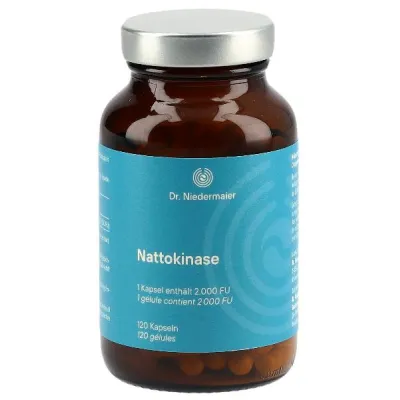 Dr. Niedermaier nattokinase kaps glassfl 120 pcs