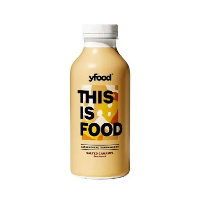 Makanan minum yfood karamel asin fl 500 ml