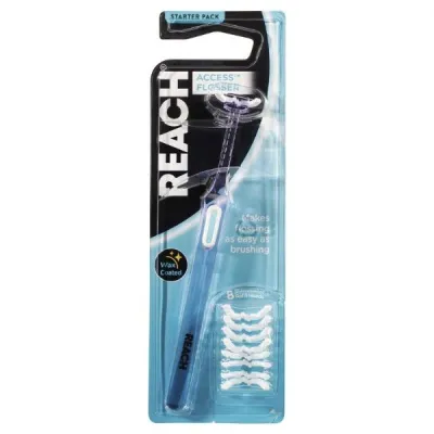 Mencapai akses starter flosser