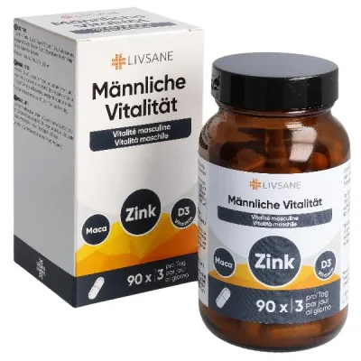 Livsane Witality Capsule Capsule זכוכית 90 יח '