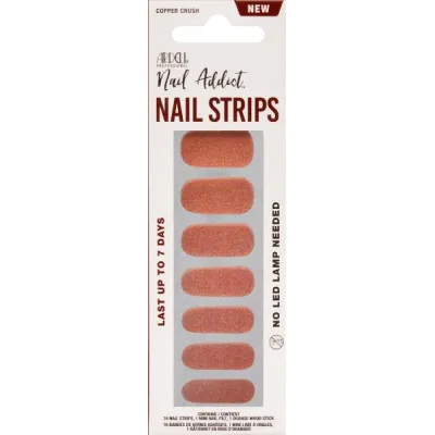 Ardell指甲成瘾者Strips Copper Crush 16 PCS