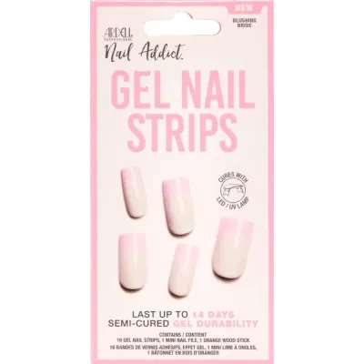 Ardell指甲成瘾者凝胶条腮红新娘16 PCS
