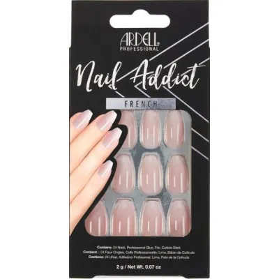 Ardell Nail瘾君子法国淡入28个PC