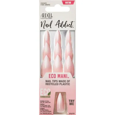 Ardell Nail瘾君子Eco Mani Pink Ombre 30件