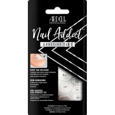 Ardell Nail Addict粘合剂标签24 PCS
