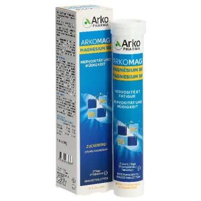 Arkomag Magnesium + B6 טבליות טבליות אקספרס 21 חתיכות