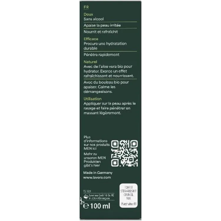 LAVERA Men Sensitive After Shave Balm 100 ml