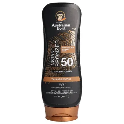 Loción de oro australiano con bronceador SPF50 237 ml