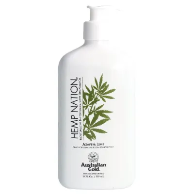 Loción de oro de oro australiano cáñamo agave lima 535 ml