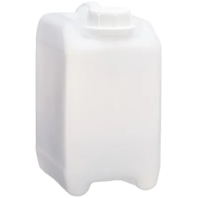 LOGO PLASTIC Square Canister P-E natural 2 lt
