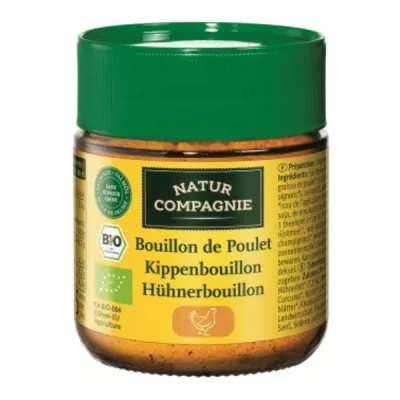 NATUR COMPAGNIE Organic Chicken Broth Glass 100 g
