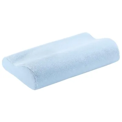 Elsa almohada desnuda 50x11cm Velours cubre azul