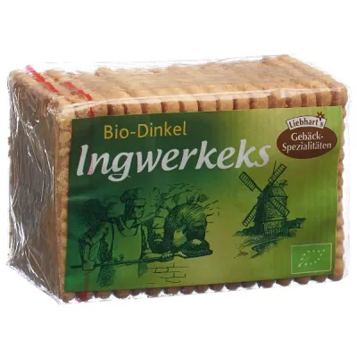 Liebhart Biscuit כתוב ג'ינג'ר אורגני 200 גרם
