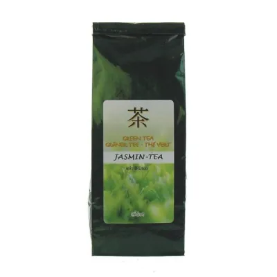 តែ jasmine តែជាមួយផ្កានៅក្នុងកាបូប 100 ក្រាម