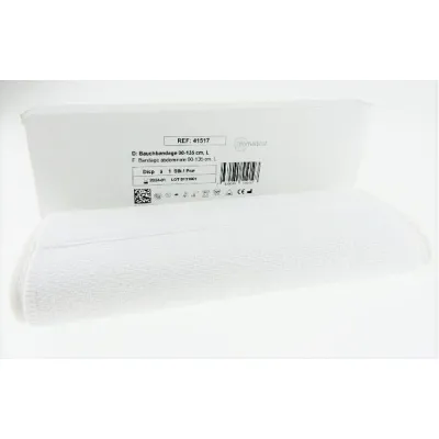 PROMEDICAL Abdominal Bandage L 90-135cm white 25cm