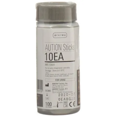Aution מקלות רצועות בדיקת שתן 10 Param 100 PCS