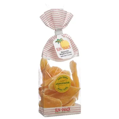 Aurinkovälipala mango nauhat laukku 200 g