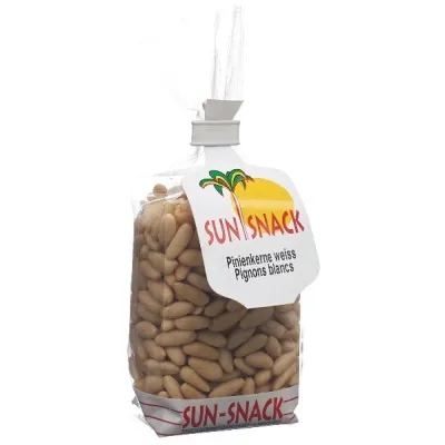 Aurinko välipala valkoinen männynpähkinäpussi 100 g