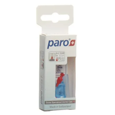 Paro Isola F 1.7 mm xxxx-fein rojo cyl 5 pcs