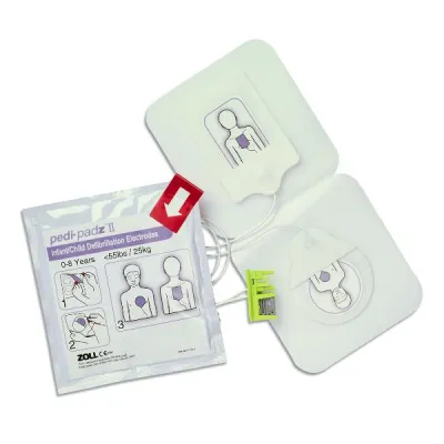 Electrodos Pedi Padz II personalizados RCP