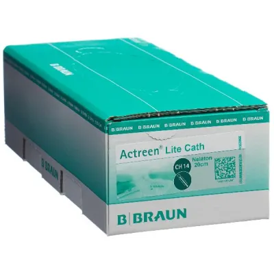 ACTREEN LITE 1x Catheter CH14 Nelaton Woman 30 pcs