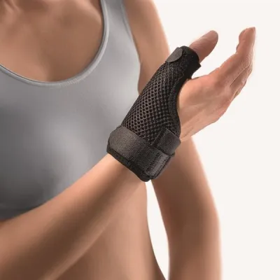BORT SOFT Long Thumb Brace M -19cm Black
