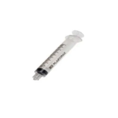 BD PLASTIPAK Syringe 5ml 3-part LL central 125 pcs