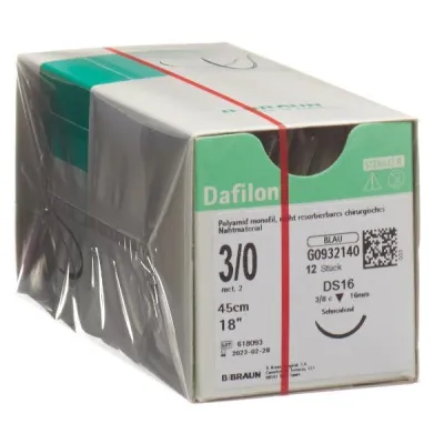 Dafilon 45cm azul DS 16 3-0 12 PCS