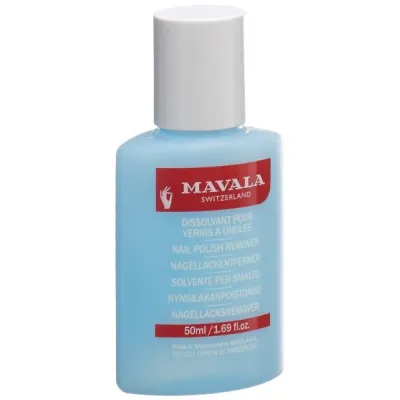 Mavala leve removedor de esmalte azul 50 ml