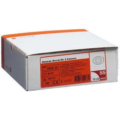 DANSAC NL2 Base Plate Convex 10-42mm 5 Pcs