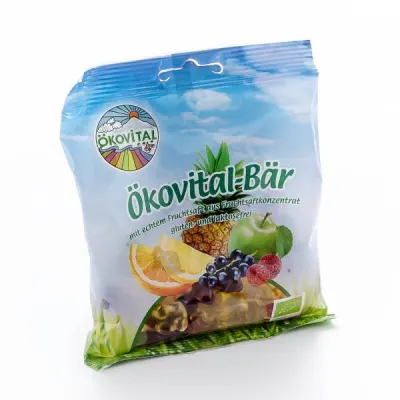 דובי גומי Ökovital עם ג'לטין 80 גרם